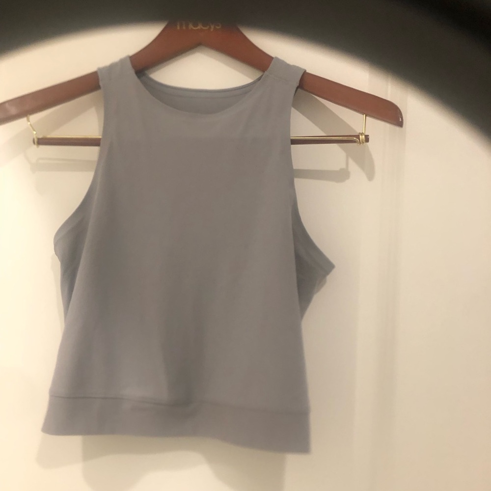 Lululemon Racerback Cropped Tank | Size 8 (check pics for measurements)